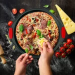 Nutrichef Heat-Resistant Pan with Silicone Handles