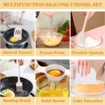 Multi-Function Silicone Cooking Utensil Set