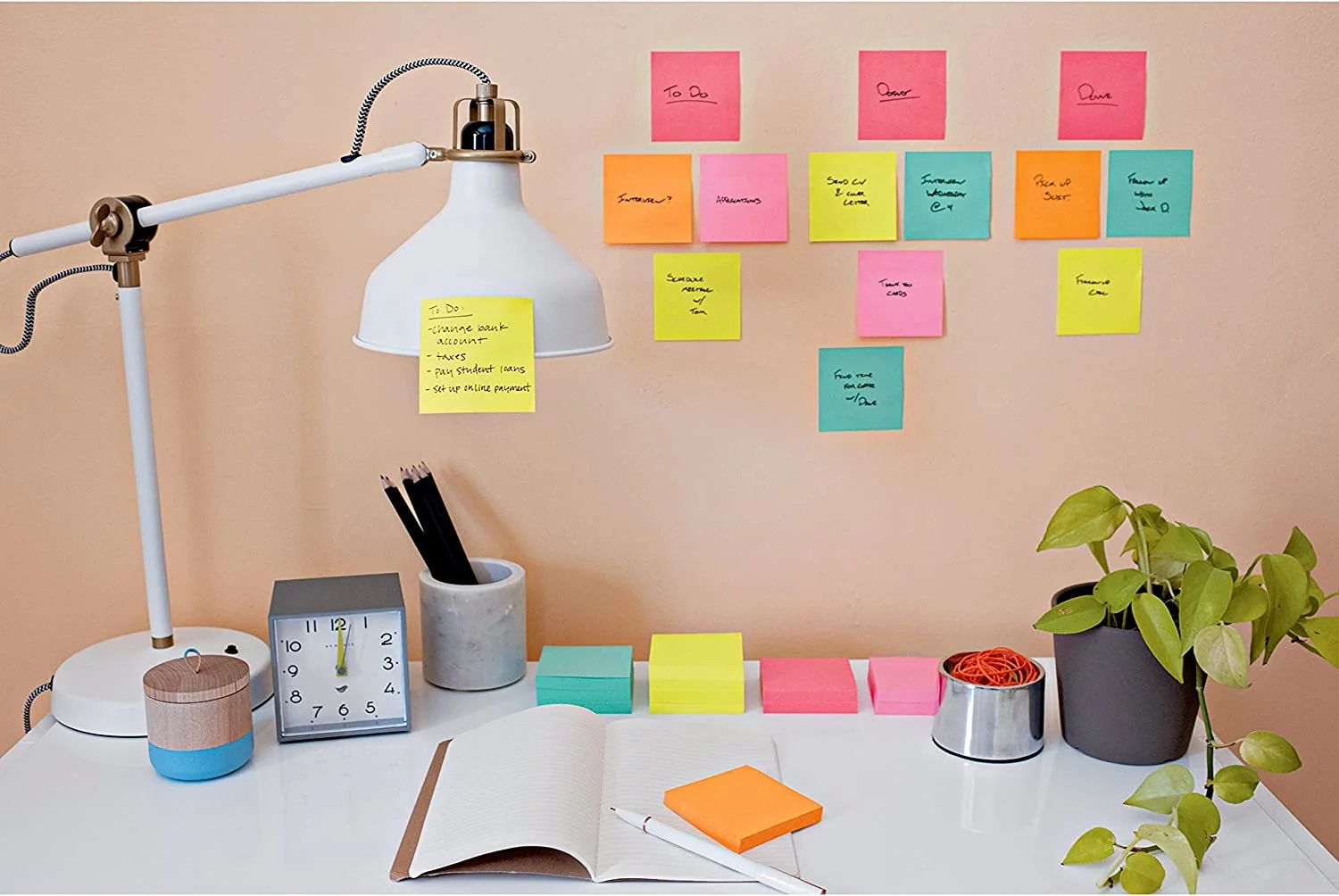 4-49 Post-it Super Sticky Notes - Image 1